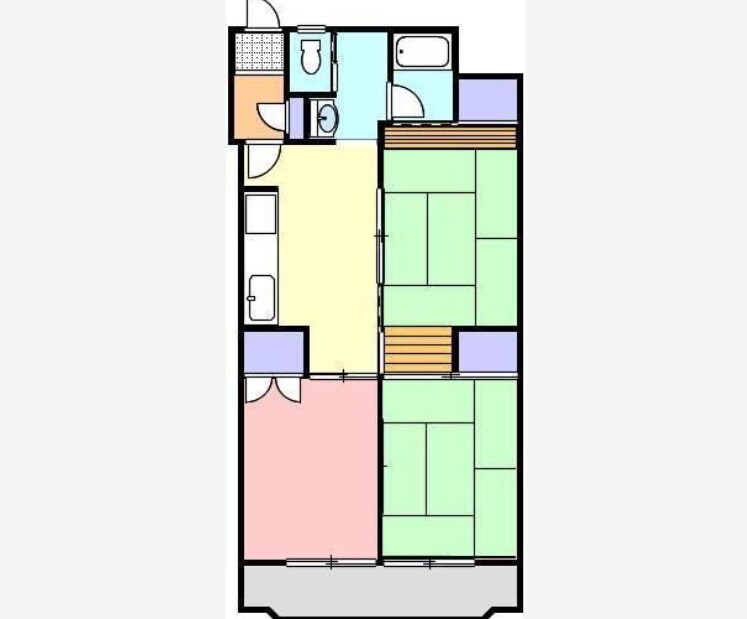 岩藤マンションの物件間取画像