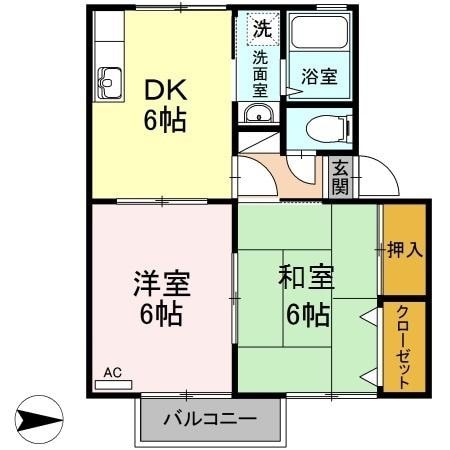 アネシスMの物件間取画像