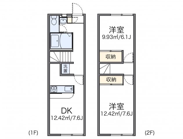 レオパレス新名の物件間取画像