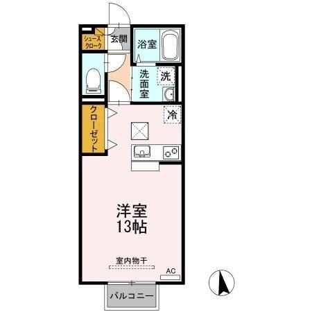 太田駅 徒歩5分 1階の物件間取画像