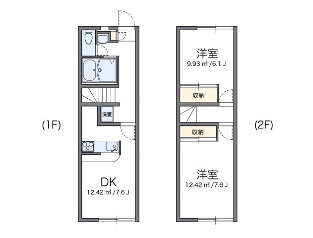 元山駅 徒歩25分 1階の物件間取画像