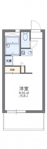 栗林公園駅 徒歩6分 2階の物件間取画像