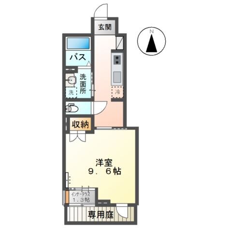 太田駅 徒歩4分 1階の物件間取画像