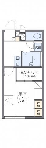 林道駅 徒歩10分 1階の物件間取画像