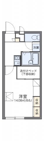 木太町駅 徒歩9分 2階の物件間取画像