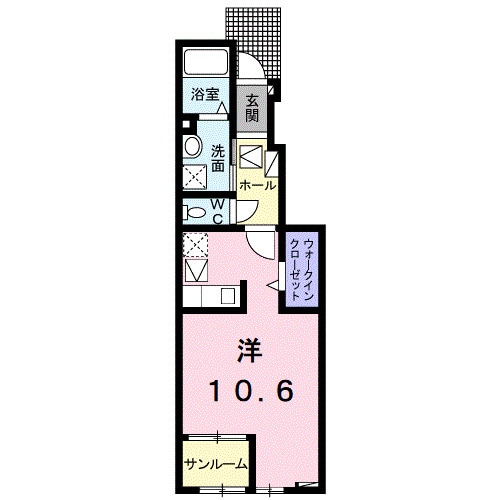 讃岐塩屋駅 徒歩10分 1階の物件間取画像