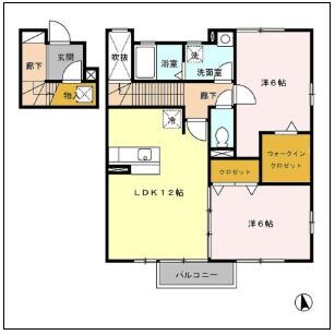 フォーシーズン　Ⅰの物件間取画像