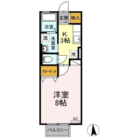 ラ フォルツァの物件間取画像