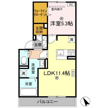 D-ROOM松島の物件間取画像