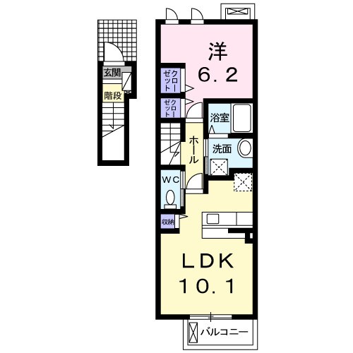 ブロッコリーの物件間取画像