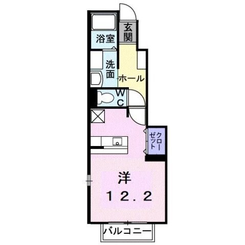 リバティハウスＣの物件間取画像
