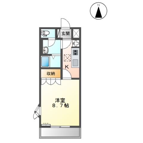 グランシャリオの物件間取画像