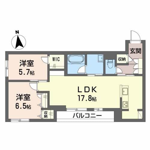 フォルトゥーナディオ の物件間取画像