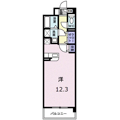 ヴィドゥ　カンパーニュの物件間取画像