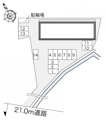 レオパレス栗林南の物件内観写真