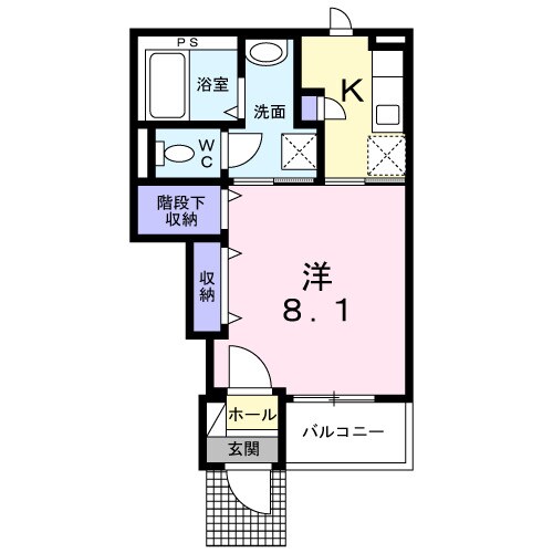 ブライトエフの物件間取画像