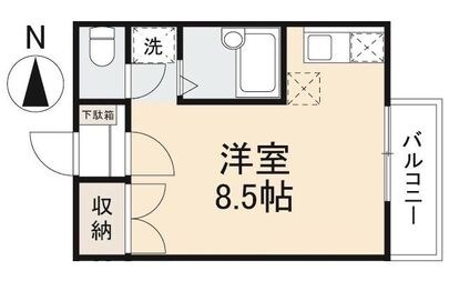 グランドハイツ増田の物件間取画像