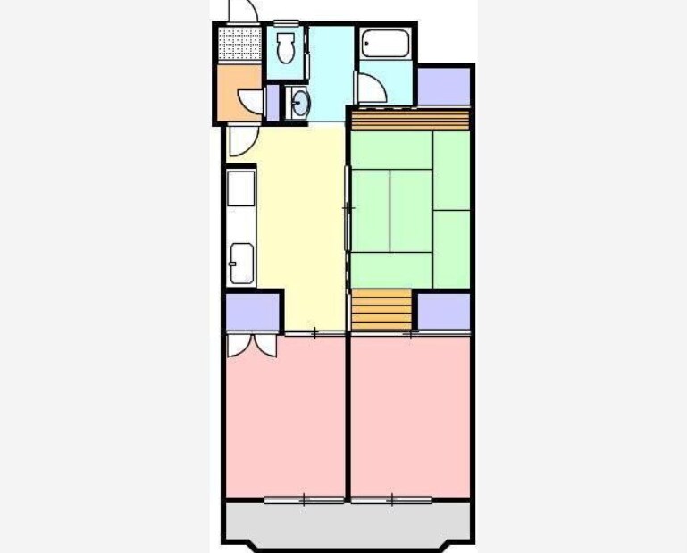 岩藤マンションの物件間取画像