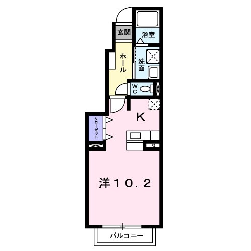 カリーノの物件間取画像