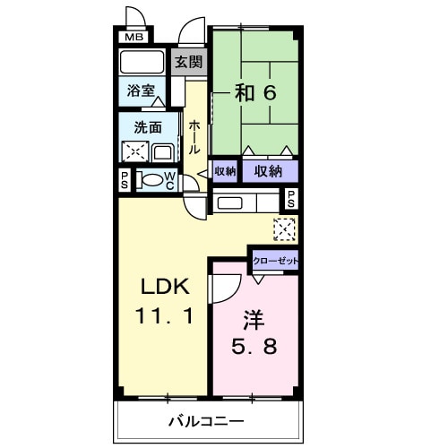 ＡＮＮＥＸーⅡの物件間取画像