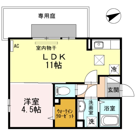 Laxa Court　Ⅰの物件間取画像