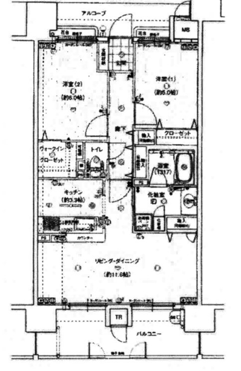 ジェイシティ中新町の物件間取画像