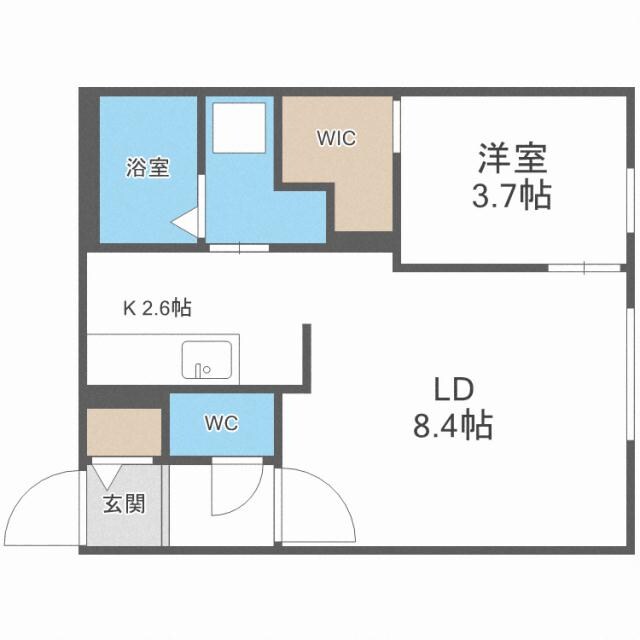 Maison de est　メゾンドエストの物件間取画像