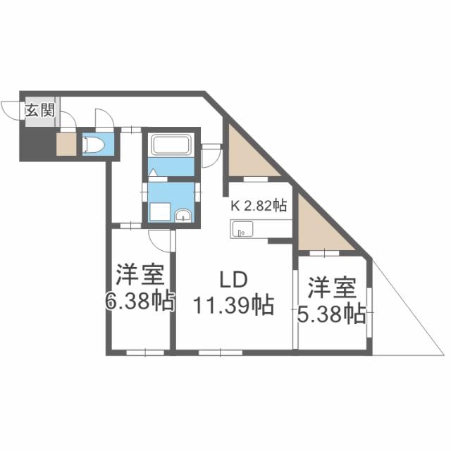 仮）北8条東5丁目MSの物件間取画像