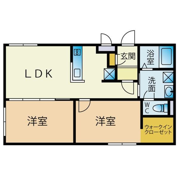 仮）プレドニアN30の物件間取画像