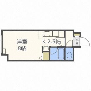 藤井ビル北17条の物件間取画像