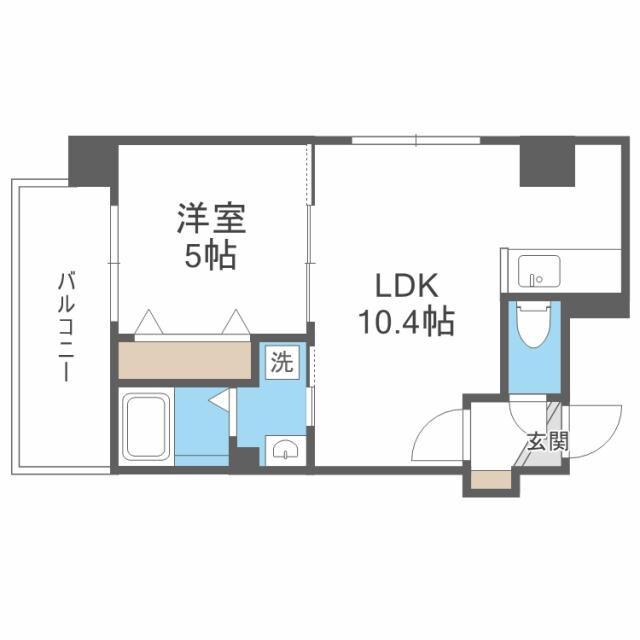 エルムN16の物件間取画像