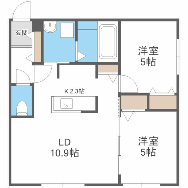 VILLETTA札幌　ヴィレッタ札幌の物件間取画像