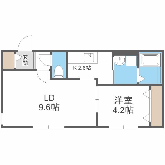 VILLETTA札幌　ヴィレッタ札幌の物件間取画像