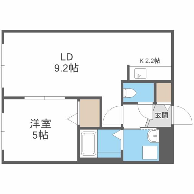 VILLETTA札幌　ヴィレッタ札幌の物件間取画像