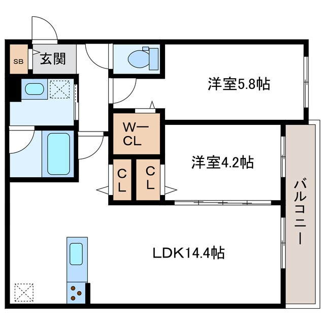 北20西7の物件間取画像