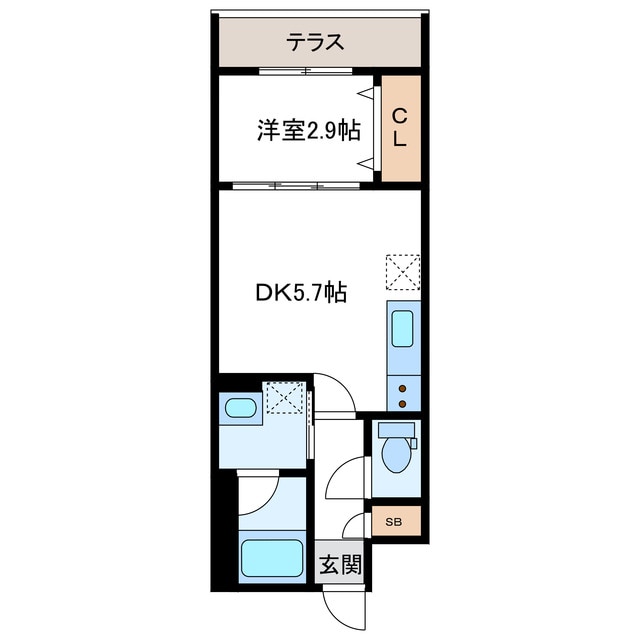 北20西7の物件間取画像