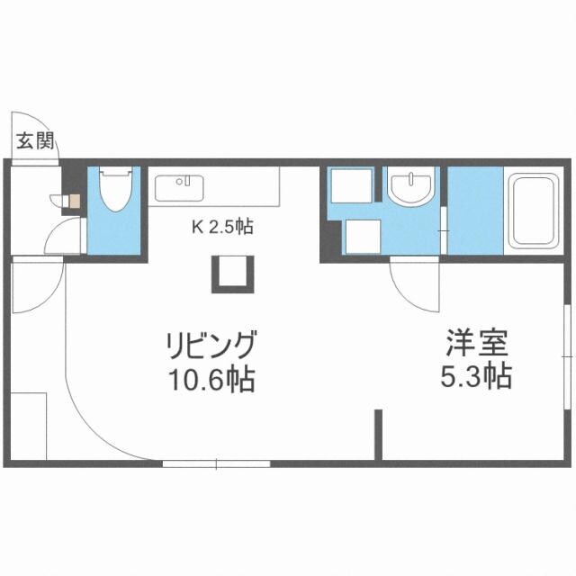 Ti amo N22　ティアモN22の物件間取画像