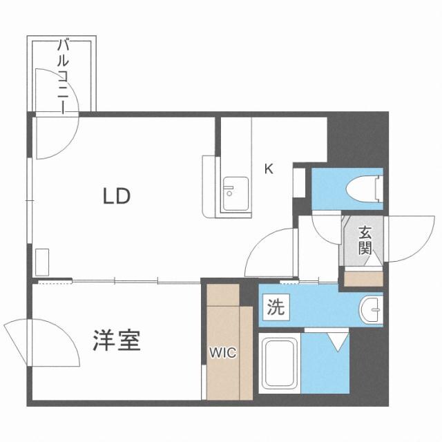 エアフォルク植物園の物件間取画像