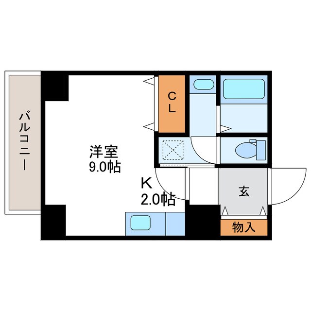 デュオヴェールの物件間取画像