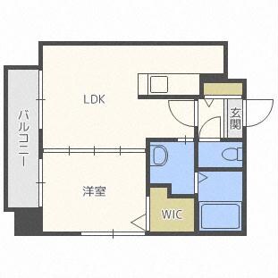 PRIME　URBAN北11条　プライムアーバン北11条の物件間取画像