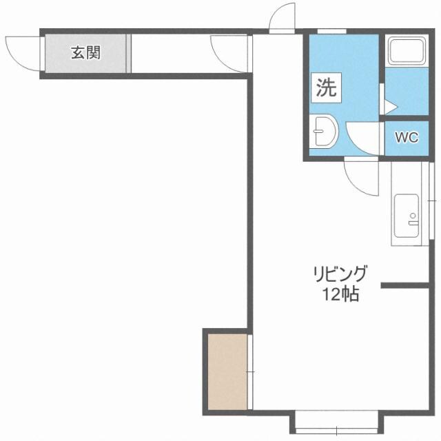 プロムナードN２０の物件間取画像