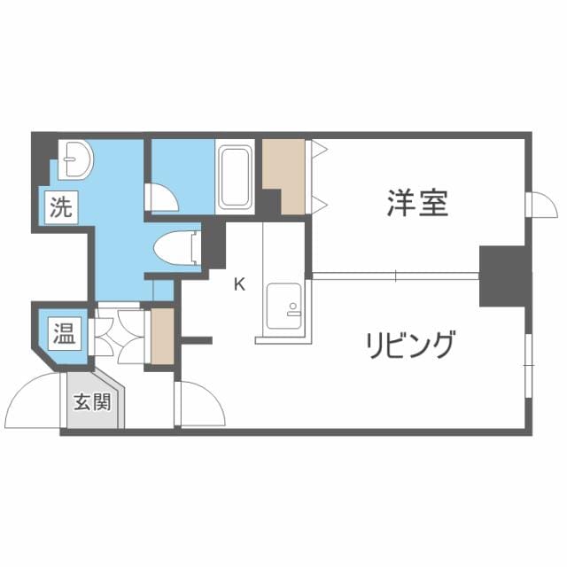 ルラシオン札幌駅前の物件間取画像