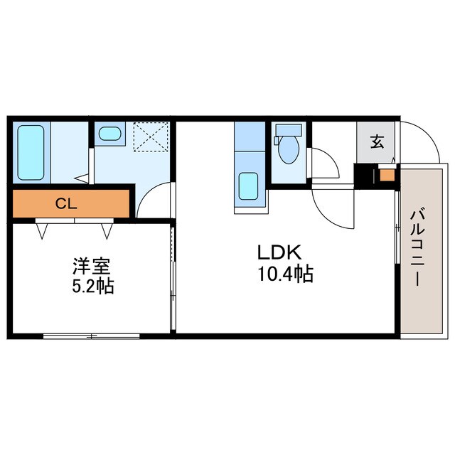 Gare　de　coco　ガレドココの物件間取画像