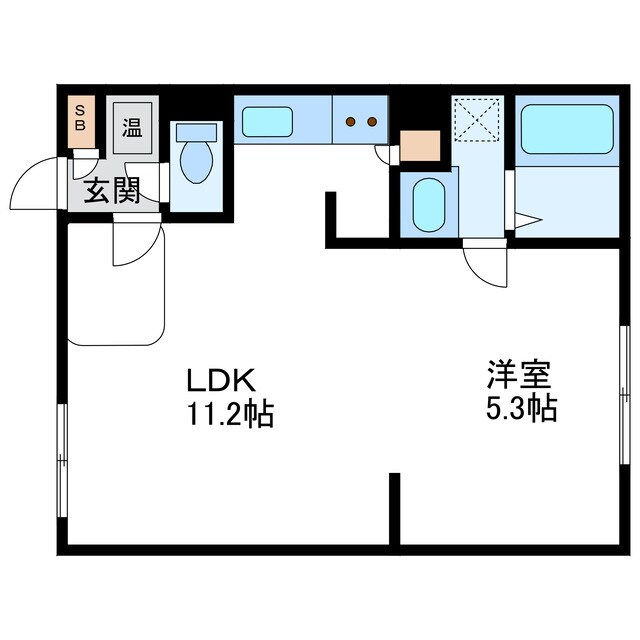 M-STAGE北9条の物件間取画像