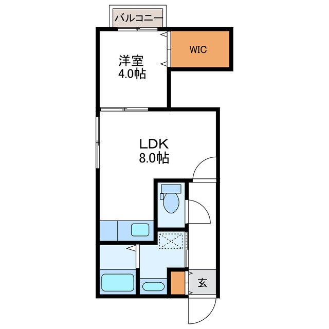 LARGE　ラルジュの物件間取画像