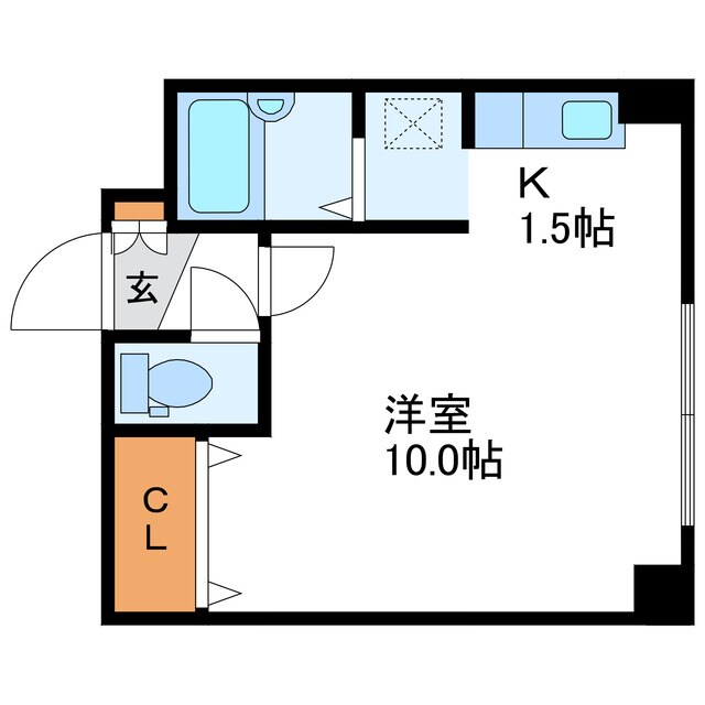 ディーセント22の物件間取画像