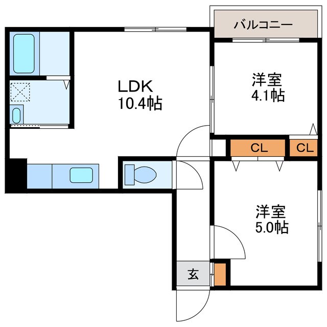 スプレンドールの物件間取画像