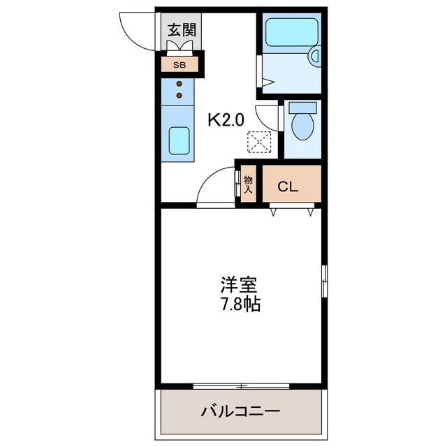 ドミール北10条の物件間取画像