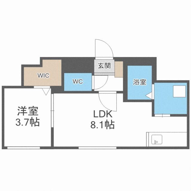 Granporta　グランポルタの物件間取画像