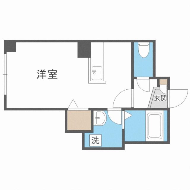 ノースマンション北１０条の物件間取画像